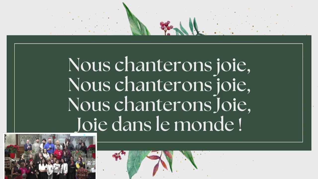 chœurs en fête-concert du 20 décembre 2025