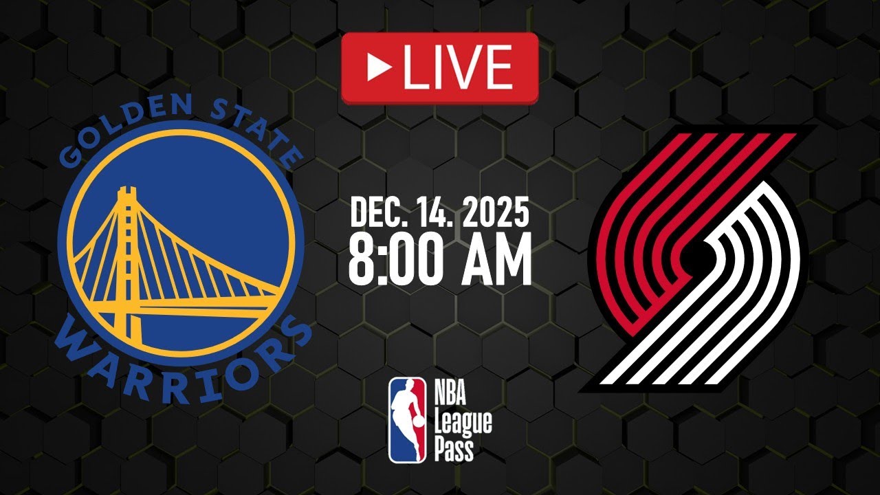 LIVE! Golden State Warriors vs Portland Trail Blazers LIVE Full Game | December 14, 2025 | NBA LIVE