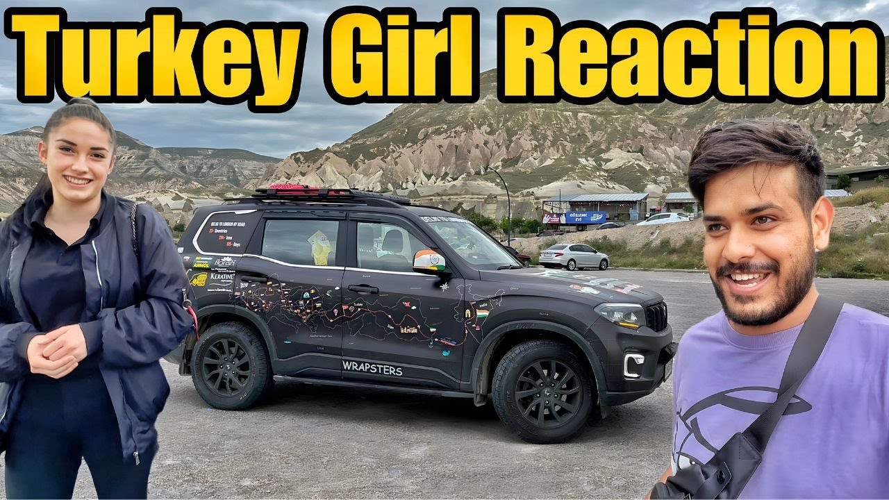 Turkey Girl Falls in Love With Scorpio-N 😍 |Delhi To London By Road| #EP-43.