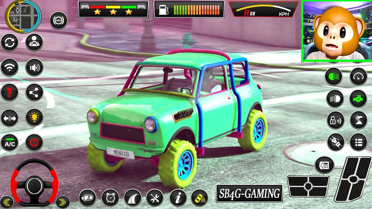 GTF5-Car -V28 Game | SB4G V1124 | Monkey Gameplay