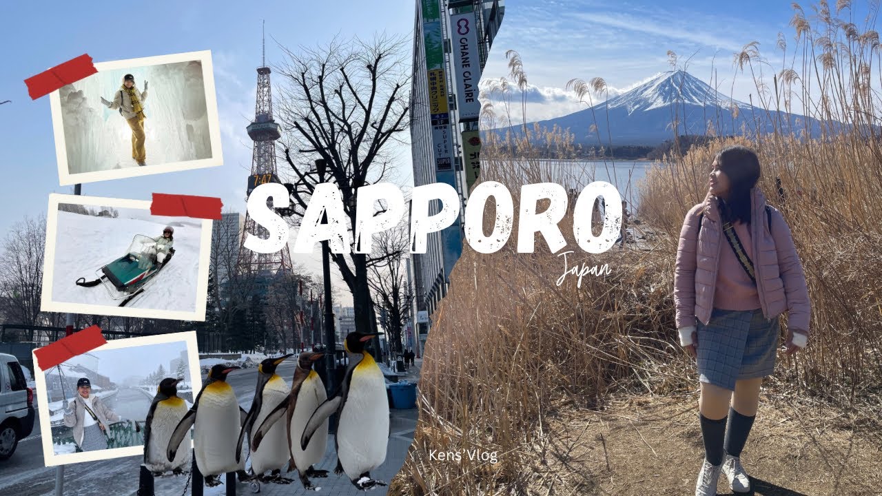 Winter Trip in Sapporo🐧🌲❄️Plus a Day trip in Tokyo 🥢🍜~ February 2025
