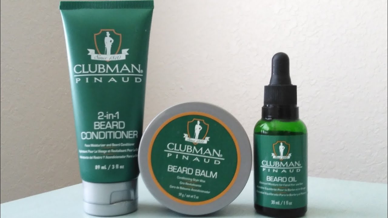 Clubman Pinaud Beard Products Review
