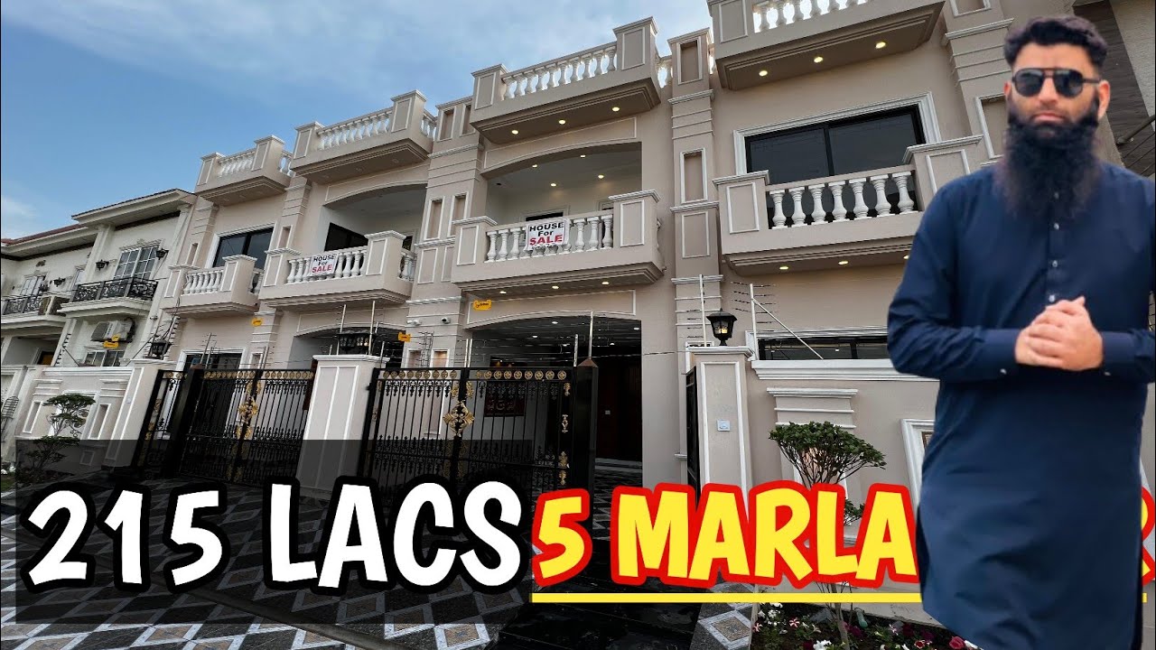 5 marla pair house for sale in central park lahore | 5 marla pair house