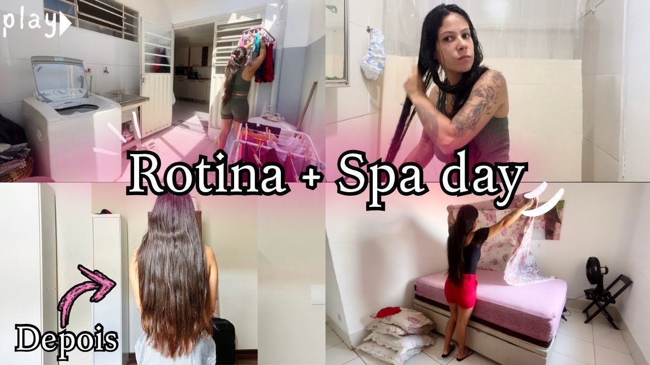 COLOCANDO A CASA EM ORDEM + HIDRATAÇÃO CASEIRA PARA CABELO