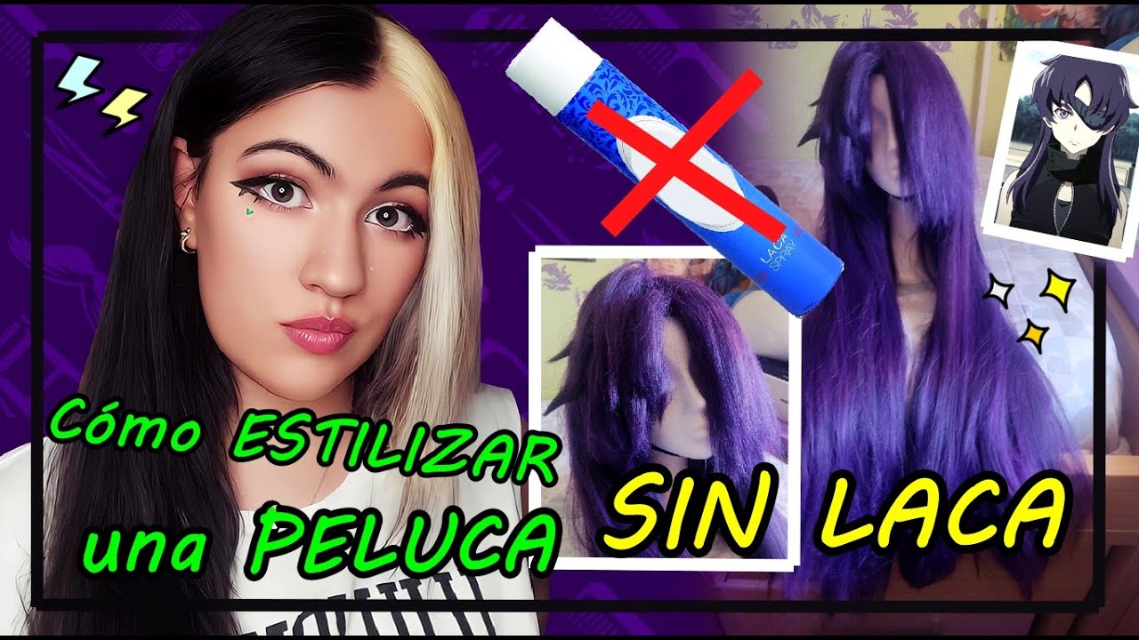 Cómo ESTILIZAR UNA PELUCA para cosplay SIN LACA | Tutorial