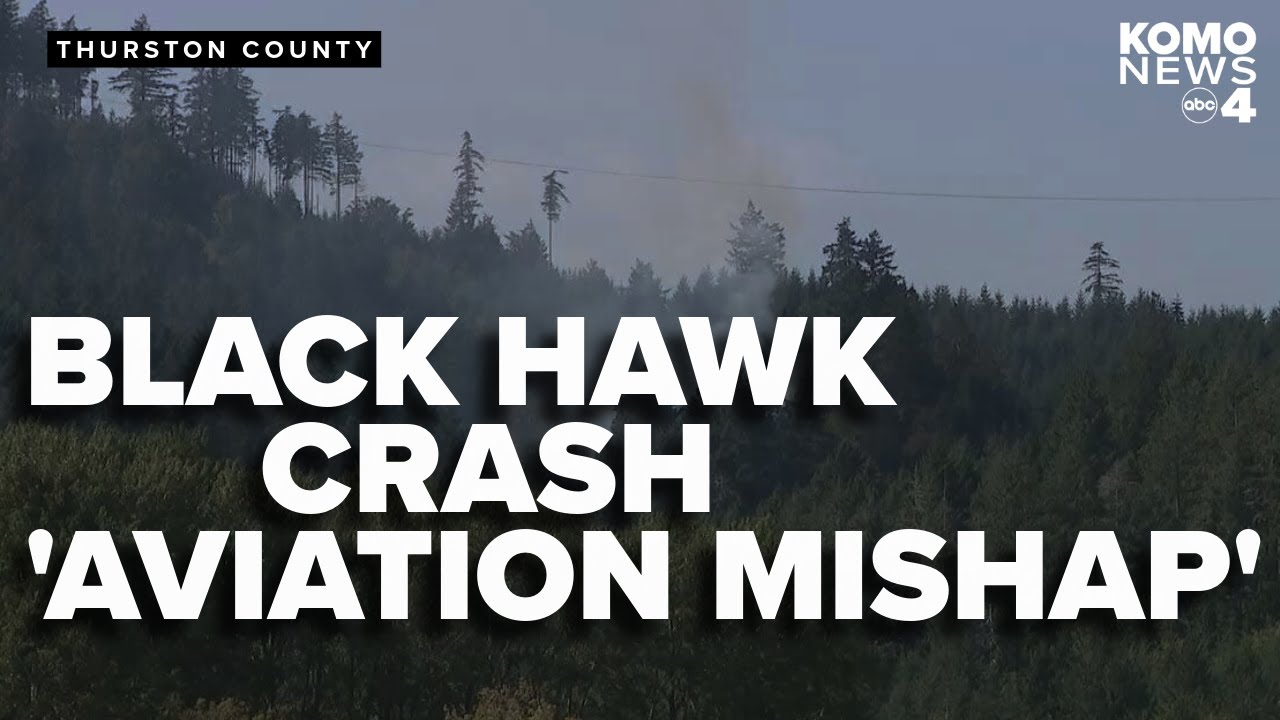Four Army service members onboard helicopter that crashed in Thurston County