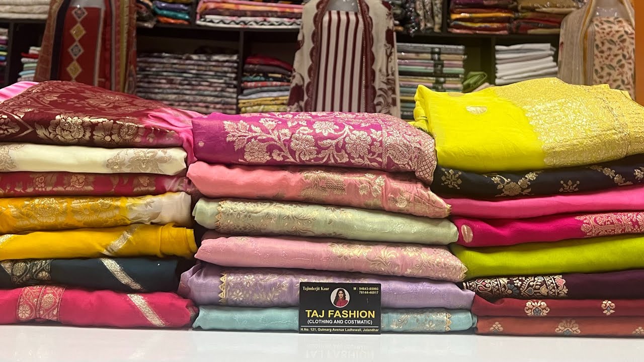 Karva Chauth Specia| Banarsi Suits| Taj Fashion Jalandhar| 18/09/23