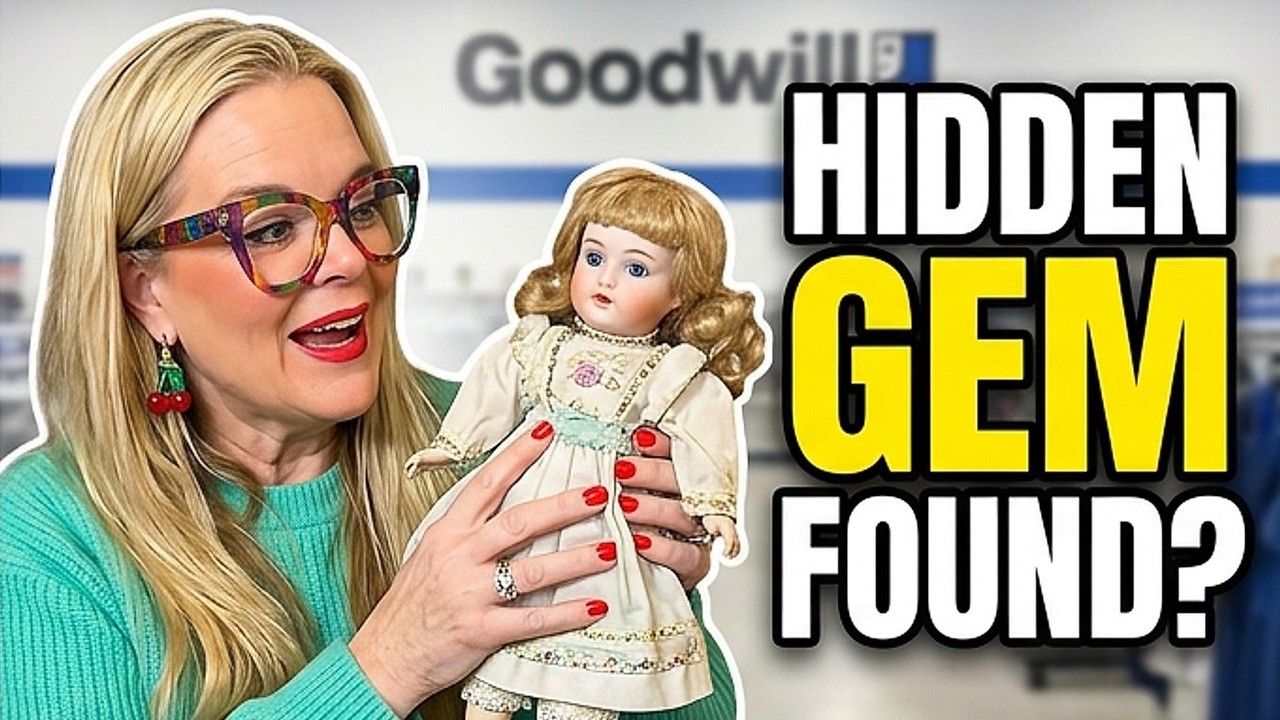 HUGE GOODWILL OUTLET HAUL: Mornings With Misty & Virtual Antique Marketplace