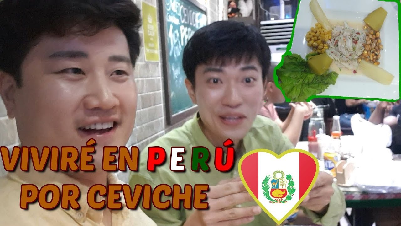 COREANOS REACCIONAN A LA COMIDA PERUANA 