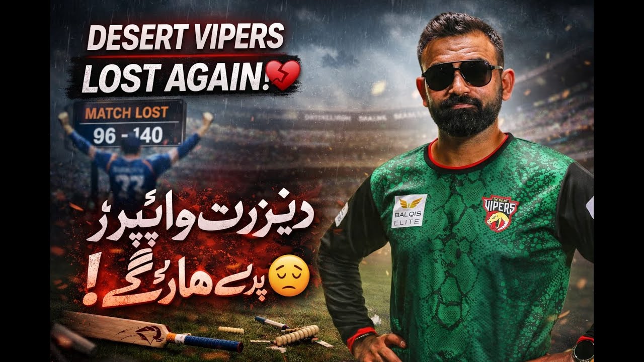 Why Desert Vipers Are Struggling? | Full Match Story Full match highlights