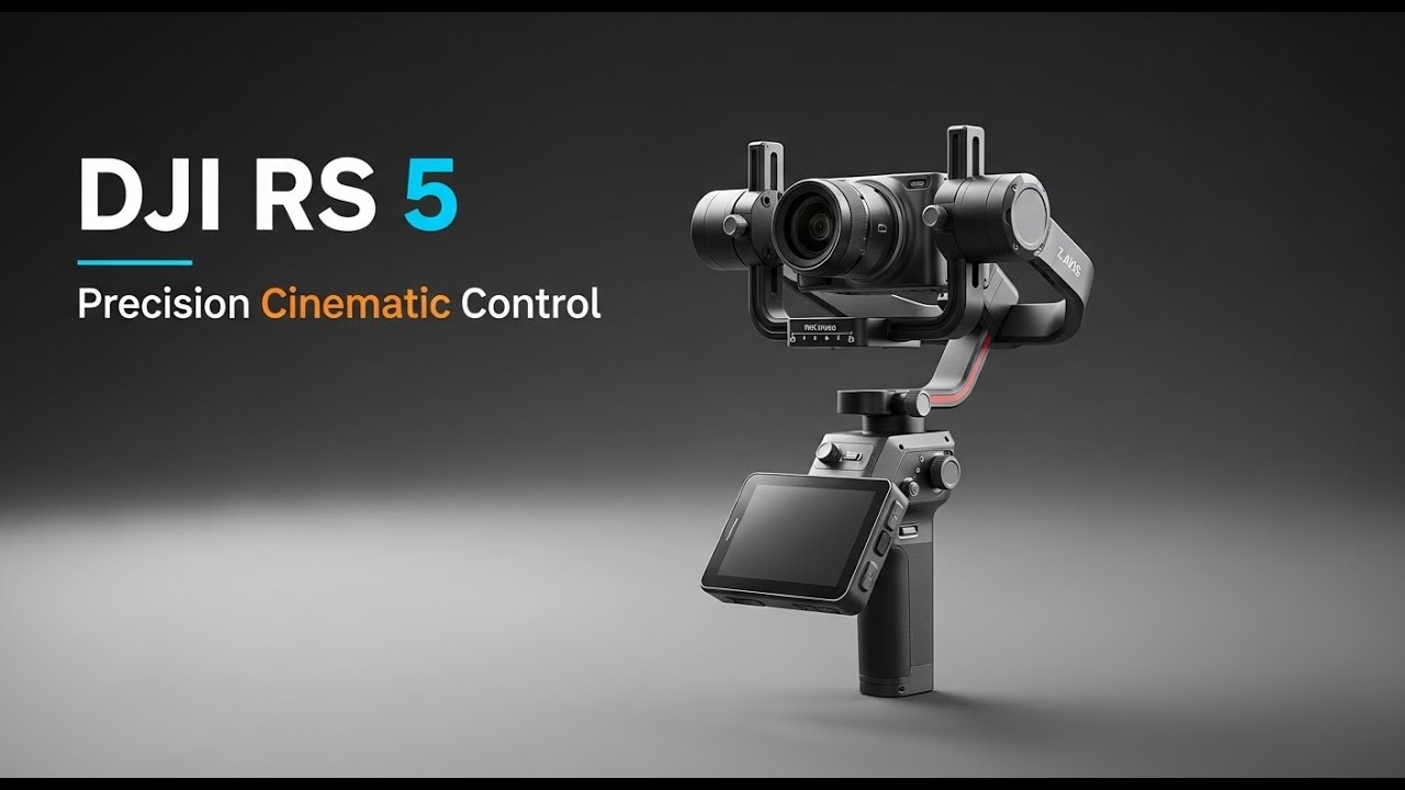 DJI RS 5 – стабилизация камеры нового уровня!