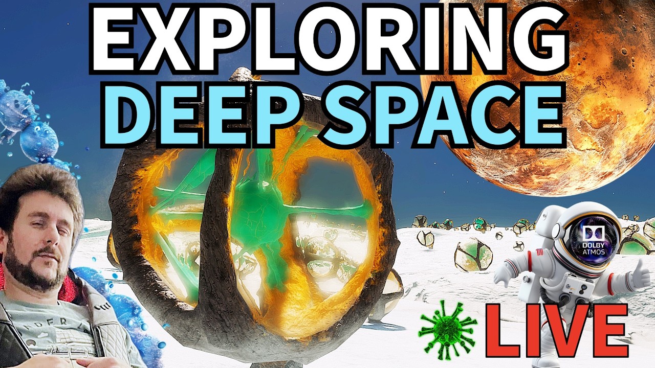 Exploring the Galaxy | Relaxing | Elite Dangerous | Immersive | Live | Space | Sleep | Study