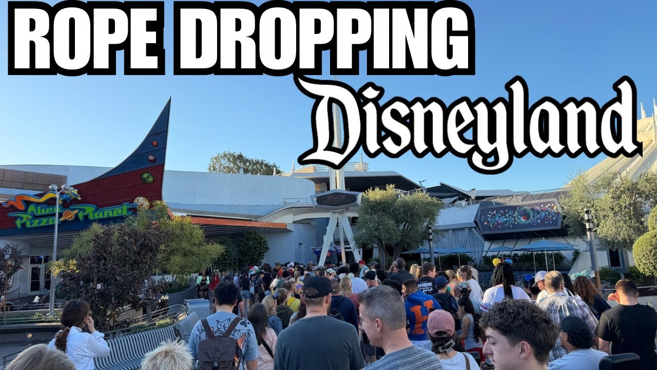 Rope Dropping Disneyland During Spring Break