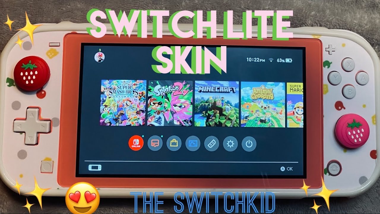 Switch Lite Skin & Case (Customize with Me!)| The SwitchKid
