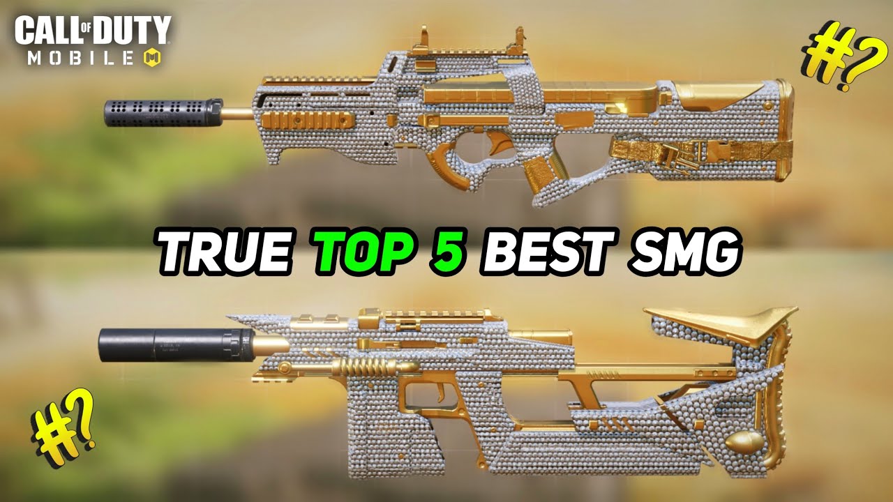 Top 5 best SMG in Cod mobile Season 7 #codm