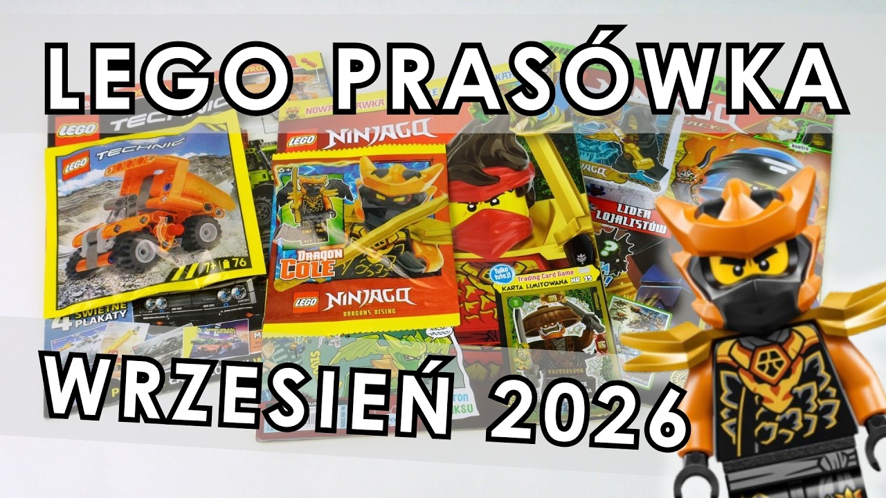 LEGO Pras&oacute;wka WRZESIEŃ 2026 🍂 / VLOG