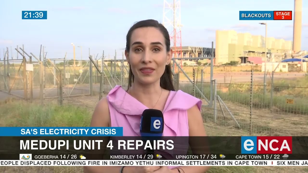 SA's Electricity Crisis | Medupi unit 4 repairs