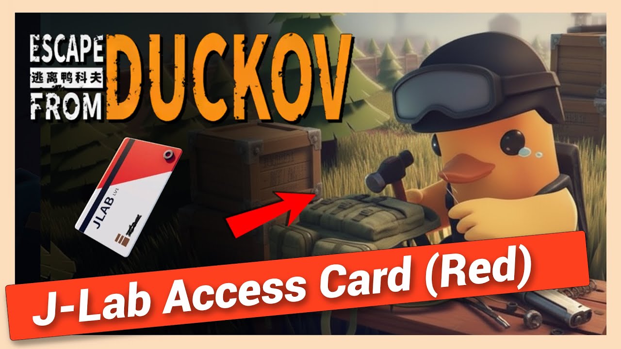 How to Get J-Lab Access Card (Red) in Escape From Duckov | Quick Location Guide
