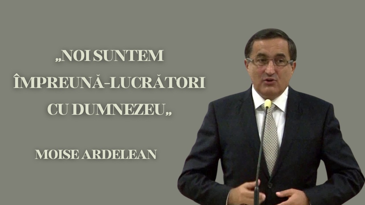Moise Ardelean | LIVE | Noi suntem împreună, lucrători cu Dumnezeu - 1Corinteni 3:5-9