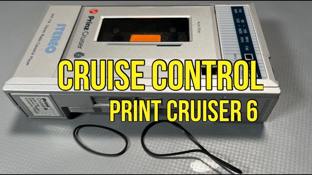 Ремонт магнитолы. Замена ремня Prinz Cruiser 6