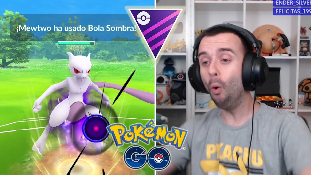 MEWTWO OSCURO LVL50 DEMOSTRANDO SU PODER EN LIGA MÁSTER! GBL [POKÉMON GO-DAVIDPETIT]