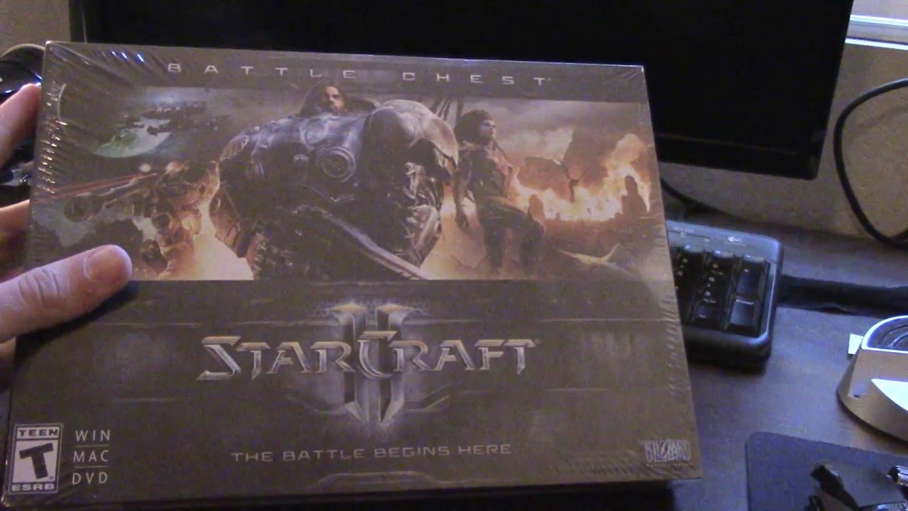Starcraft II Battle Chest Unboxing [HD] US