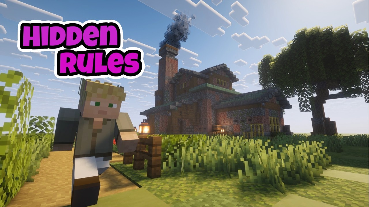 5 BUILDING RULES in Minecraft YOU NEED to know