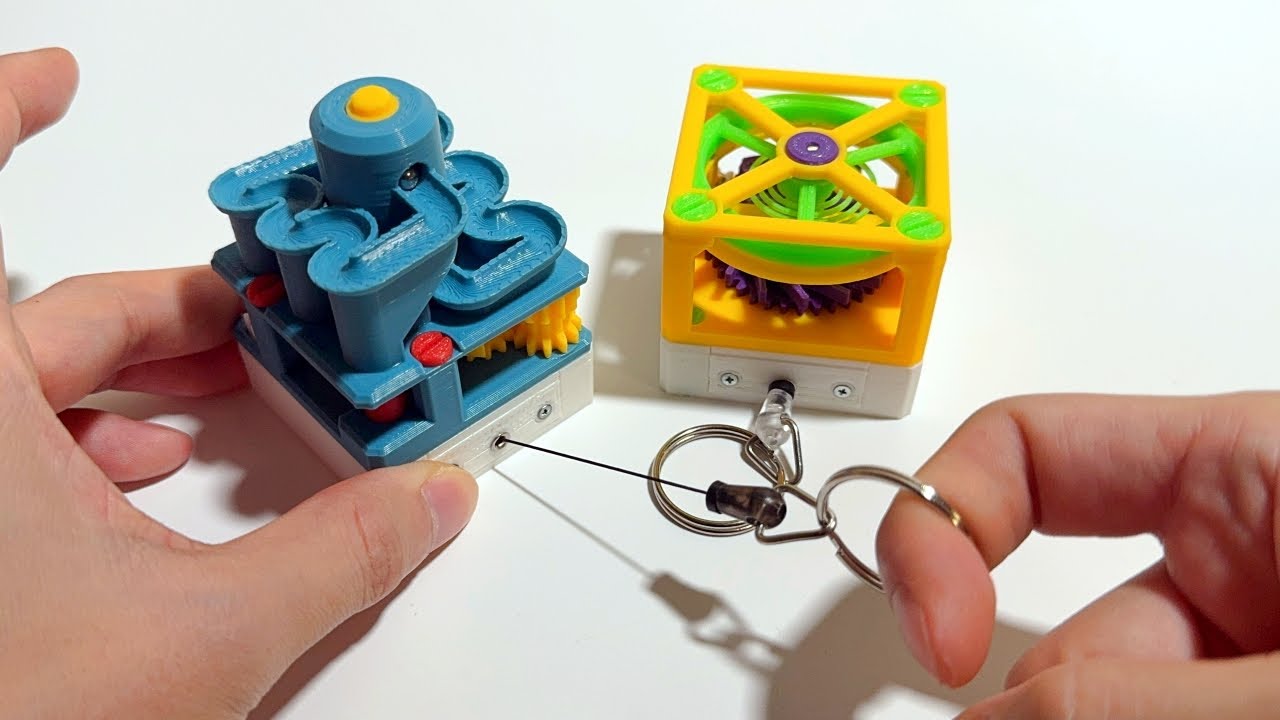 手のひらサイズのからくりを作ってみた