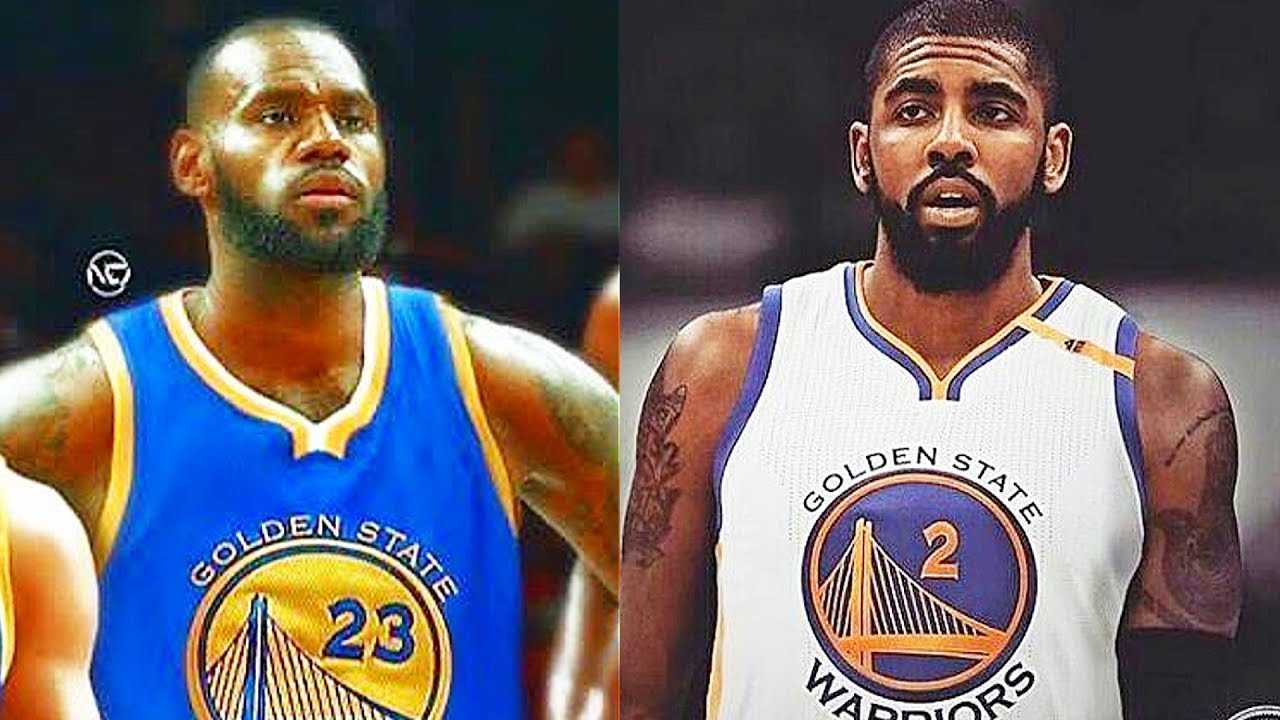 LeBron James and Kyrie Irving Join the Warriors with Stephen Curry and Kevin Durant!
