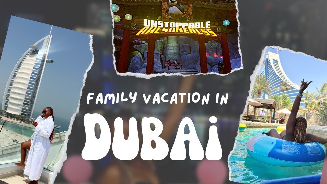 Dubai vlog | summer family vacation | part one
