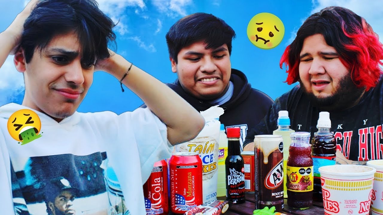 PROBAMOS LOS PRODUCTOS MÁS RAROS 💀🤢😣