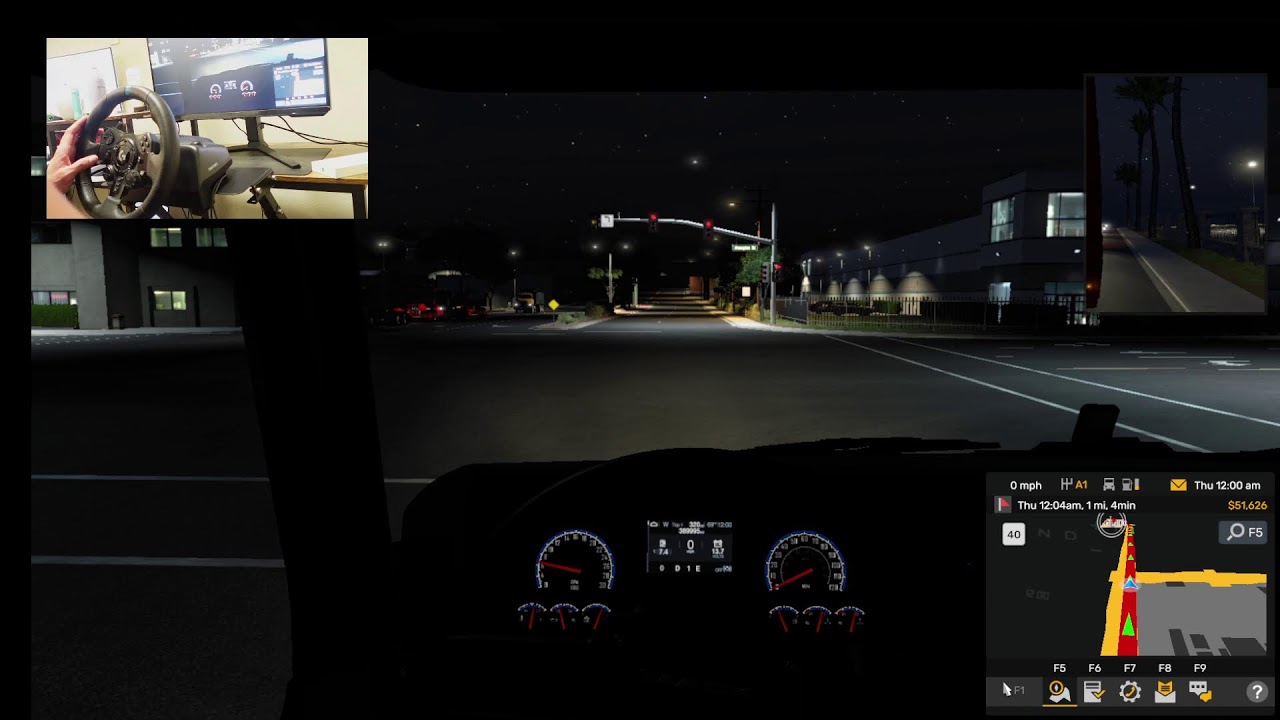 LOGITECH G29 STEERING WHEEL AMERICAN TRUCKER