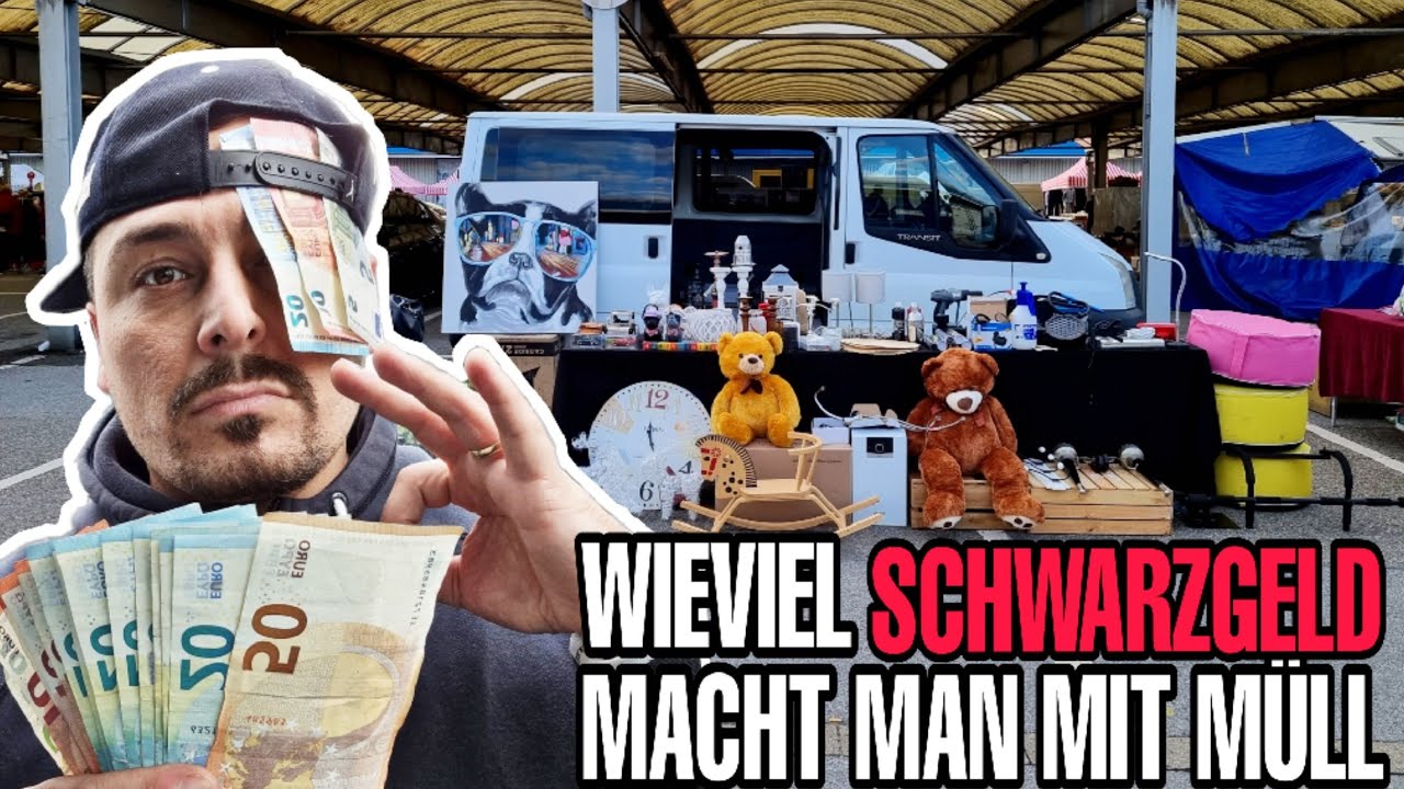 Wieviel Geld verdient man mit Schrott aus dem Keller | Selbstexperiment Trödelmarkt