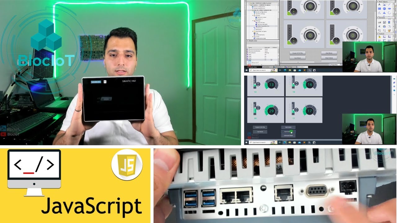 11- WinCC Unified Tutorial: Introduction, Unboxing a HMI Panel and Creating 2 Projects in TIA Portal