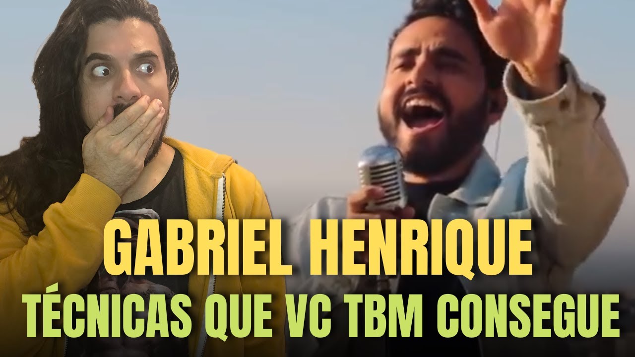 Gabriel Henrique - Lead The Way - Análise Vocal