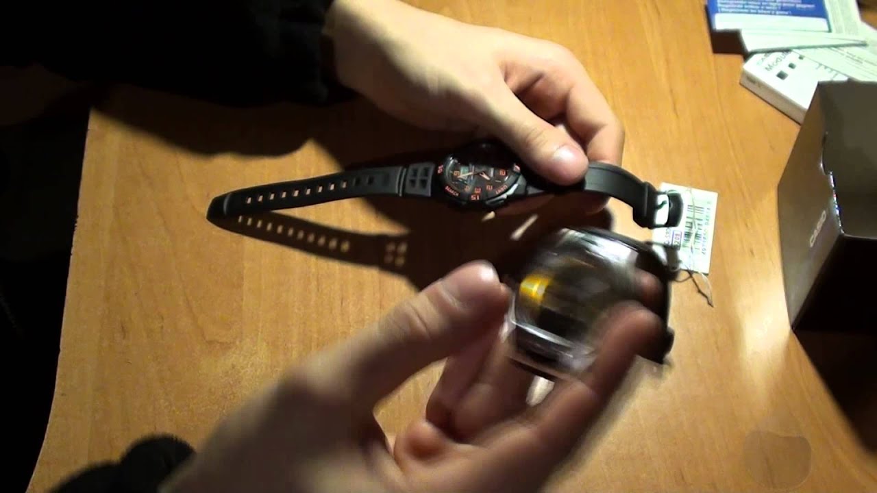 Unboxing Casio AQ-s800w-1B2