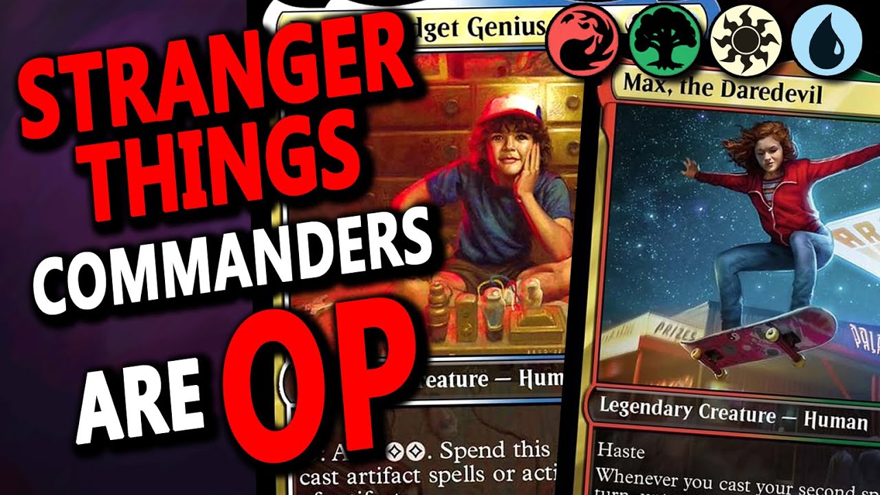 В Magic the Gathering есть карты из сериала «Очень странные дела» — колода Commander по мотивам «...