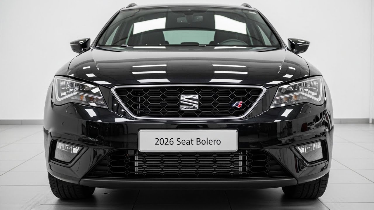 SEAT Bolero 2026 🚗 Nuevo Concepto Futurista – Diseño, Tecnología y Características