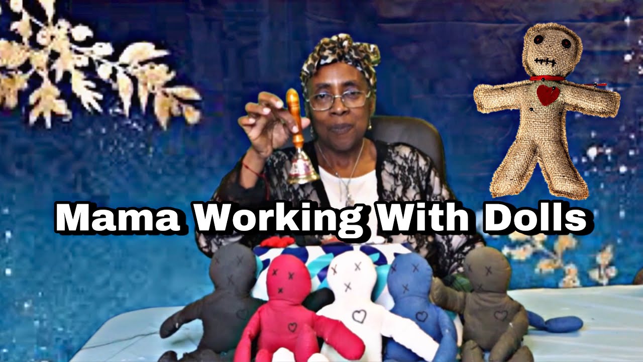 Mama Working With Dolls