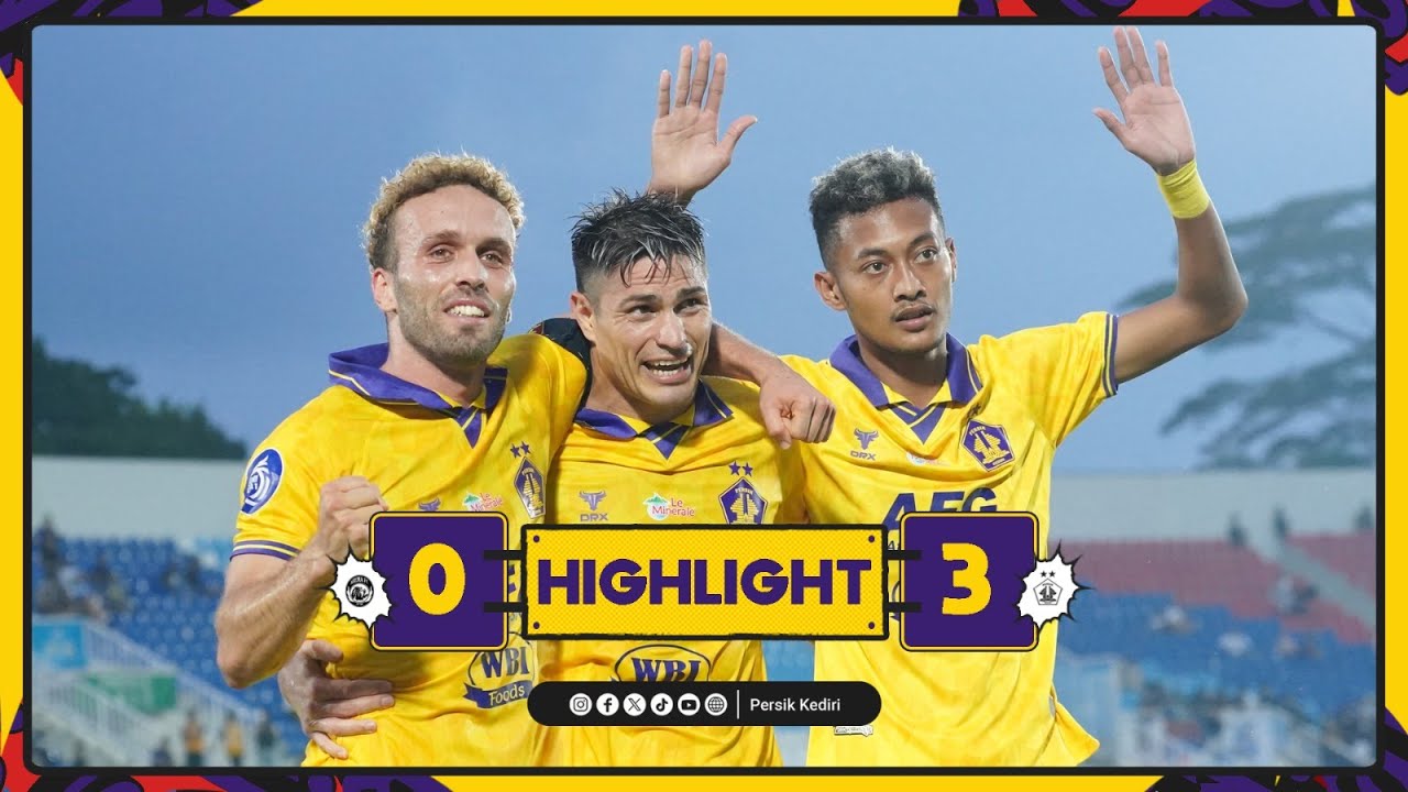 MATCHDAY 32 - FULL HIGHLIGHTS : AREMA FC 0-3 PERSIK KEDIRI
