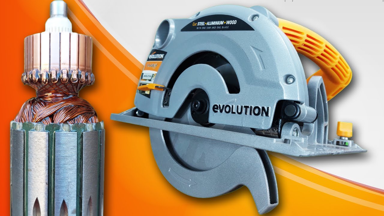Evolution Rage1-B Circular Saw (converting from 120V to 220V)