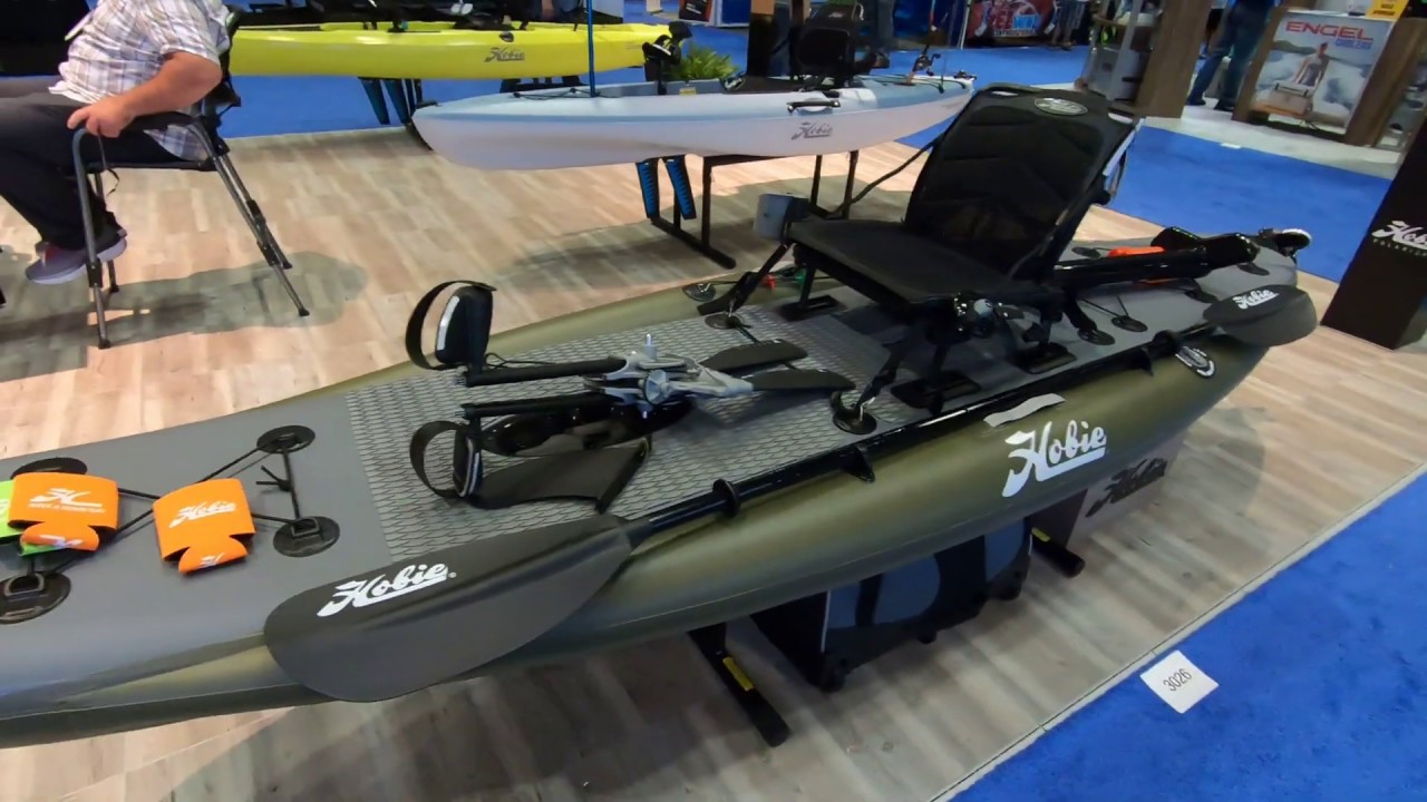 Hobie Mirage Inflatable 11 - Pedal Drive Inflatable Fishing Kayak at iCast 2019