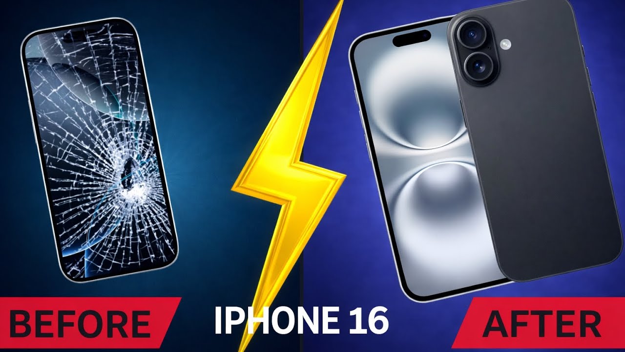 How To Restore Iphone 16 Bend & Cracked  @bulkwala #bulkwala #bulkwala01 