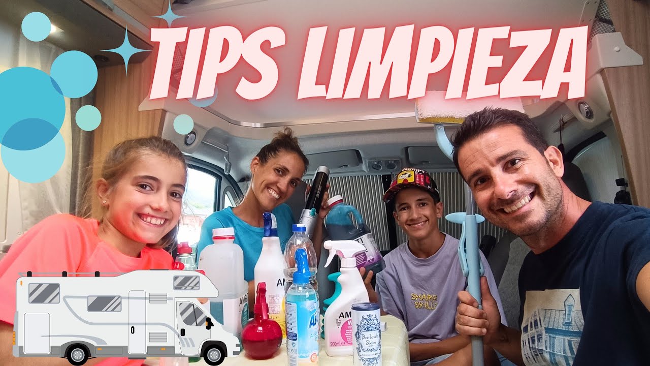 COMO LIMPIAR LA AUTOCARAVANA? TIPS🤔 Y RISAS 😂