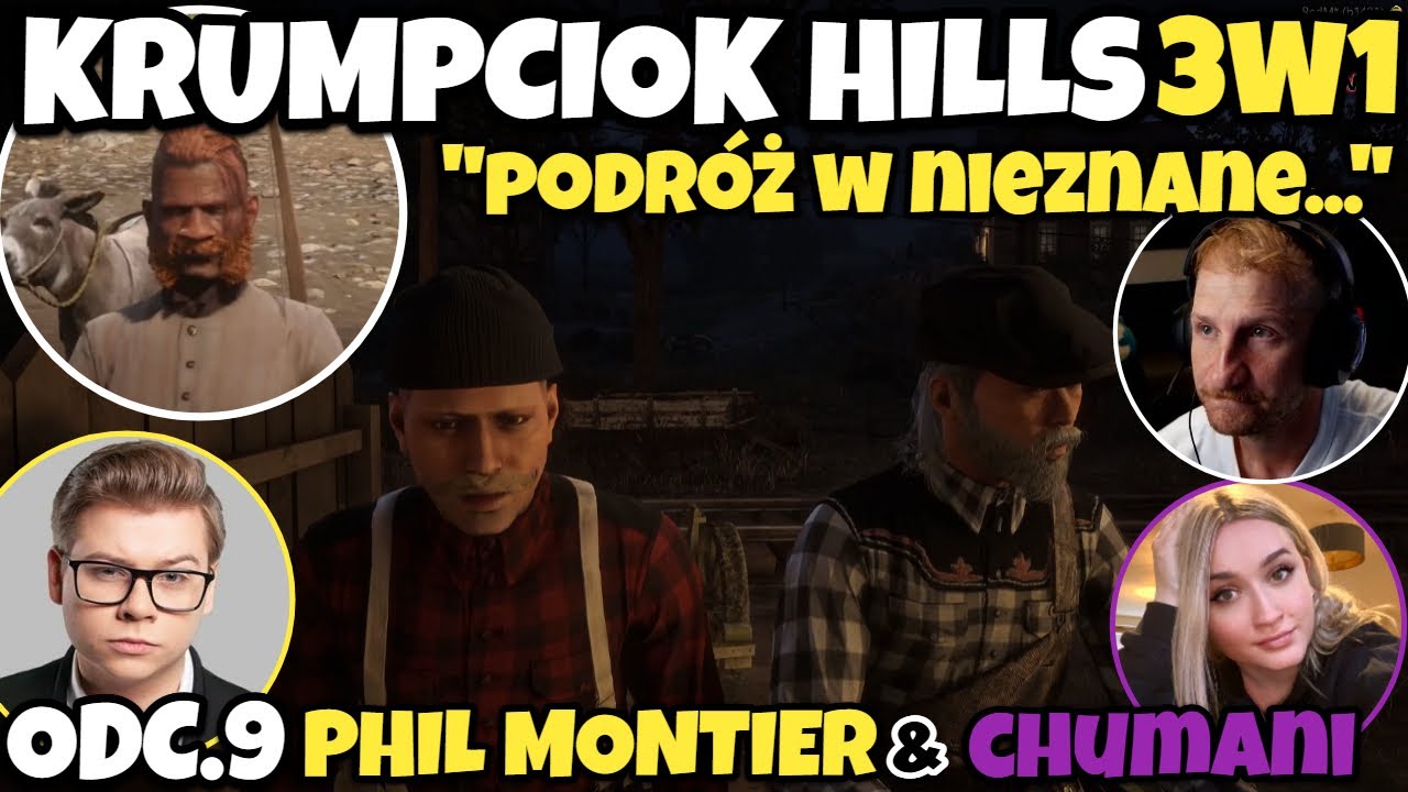 PARIS PLATYNOV,ft.TESTREE,SUZIANNNA- KRUMPCIOK & MONTIER/CHUMANI W RDR2RP"PODRÓŻ W NIEZNANE..."ODC.9