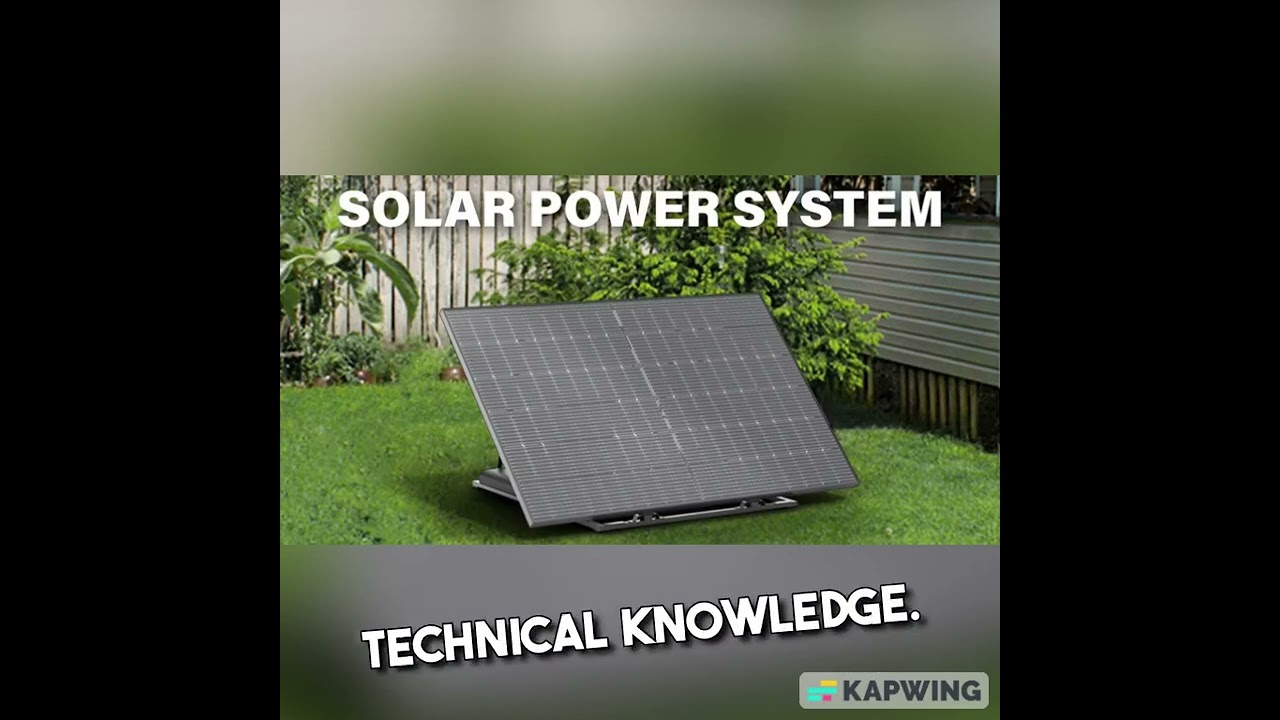 Plug in solar / Plug and play solar home solar