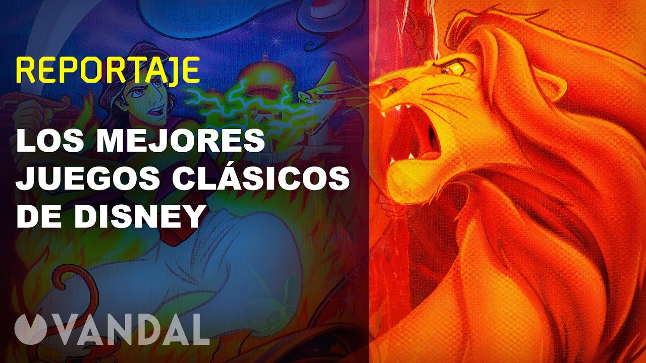 Los mejores juegos cl&aacute;sicos de Disney