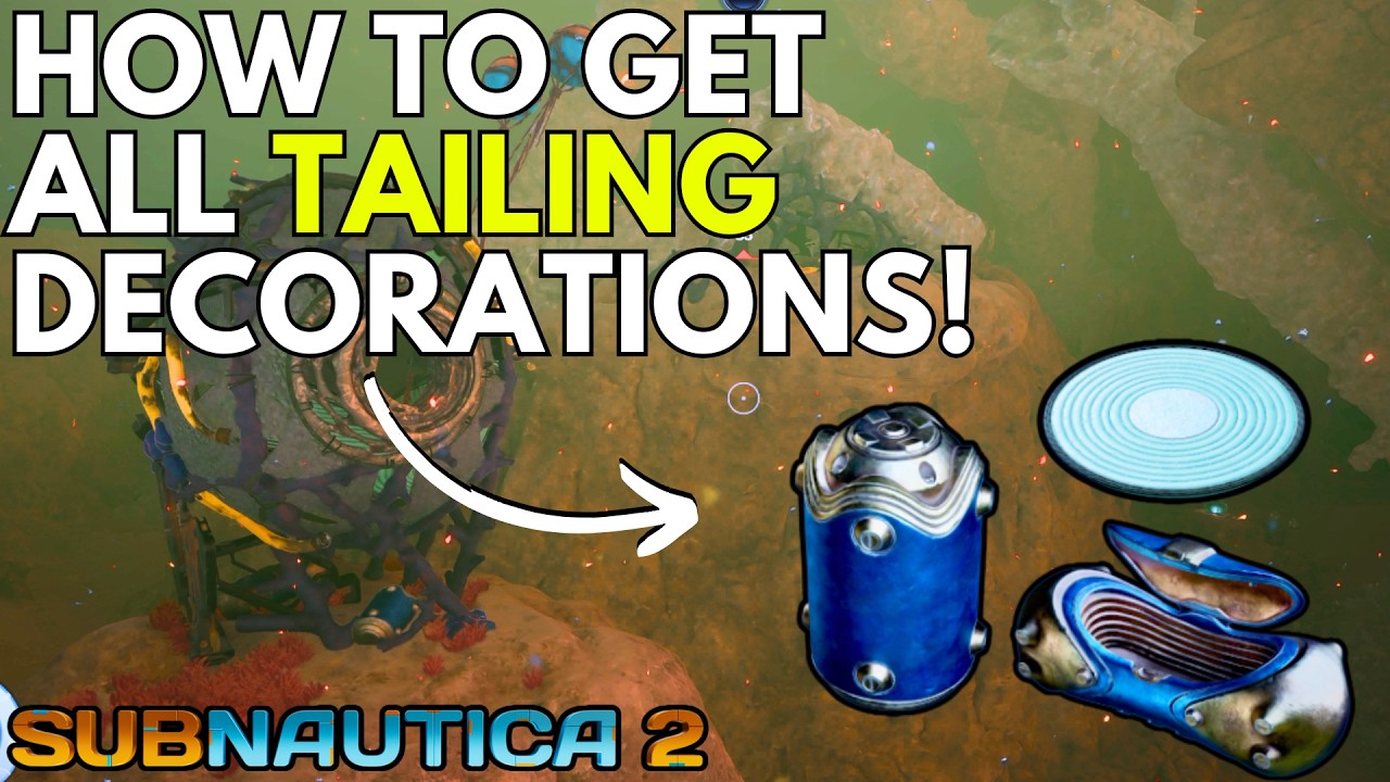 Subnautica 2: Гайд по всем украшениям тейлингов