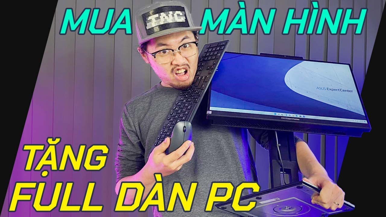 MÀN HÌNH HỌC ONLINE HOÀN HẢO NHẤT - Có Đủ Thứ Bạn Cần! | Đánh Giá PC All-In-One Asus ExpertCenter E5