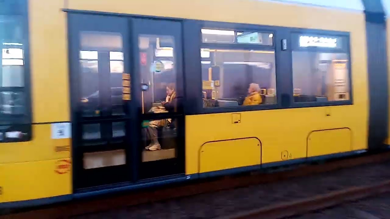 Tram M2 Berlin kurze mitfahrt 